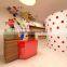 Wooden reception counter design display cabinet