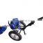 handpush petrol grass cutter with wheels