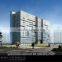 Innovative facade design and engineering supporting for aluminum panel curtain wall