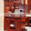 Classical kitchen cabinet American style solid wood cabinet