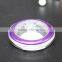 Empty transparent compact powder case for cosmetic use