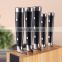 6 pcs forged pom handle kitchen knife set with wooden magnet block