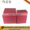 Paper Packaging Box Large Red Storage Box Cardboard Clothing Storage Box