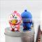 Pokony Cat Animal Shape PVC Usb Flash Drive Thousands Models,Custom Promotional Gift Memory Stick with Metal Case