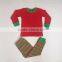 fashion design comfortable 100% cotton wholesale christmas pajamas with top quality