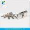 Round high security door double safe mortise cylinder lock tyeps Chrome plating finishing length 40-120mm 6pins