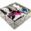 Dresser Storage Drawer Organizer Basket for Bras, Socks, Underwear, Tie, Scarves