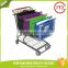 Wholesale assured trade portable folding shopping bag with wheels
