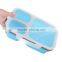 Food grade silicone fold design with spoon portable microwave lunch food box
