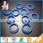 Custom made blue color 3" plastic ring