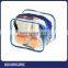 Soundlink portable clear PVC bag with zipper