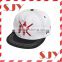 Mens Letter Embroidery Fitted Flat Bill Hats Cool Snapback Hip Hop Cap