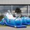 inflatable dolphin tunnel/theme park train/amusement park trains for sale