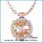 DIY Jewelry gold Crystal 60cm Long Chain Coin Necklace