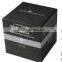 Different design black paper perfume packaging box