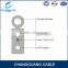 China Cable Manufacturer Changguang fiber optic cable China ftth FRP g652d Self Supporting Bow Type Drop Cable