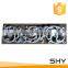 garden decoration ornamental cast aluminum rosette