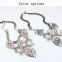 New Luxury Multicolor Flower Vintage Choker Collar Pendant Statement Necklace Women Fashion Necklaces for Women 2014