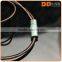 Fashion design wire wood earphones promotion headphones with microphone