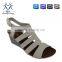 2016 fuzzy ladies high heels fancy suede footwear fashion sandal shoes for women