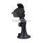 Dual adjustable 360 degree rotating one hand operation windshield universal phone car holder