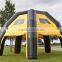 color custom inflatable spider tent 5 legs inflatable advertising tent with open door