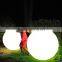 led swimming pool ball around mountain beach/led wedding ball for garden and Christmas