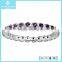 Multi Color 925 Sterling Silver Crystal Ring Designs for Women