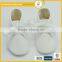 Plain white leather shoes wholesale soft baby shoes