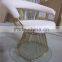 Warren Platner Style Wire Chair Golden Wire Chair