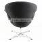 Gray Wool Swan Chair #ABL0001---Lounge Chair