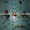 high top quality china factory tempered interior door glass panel