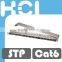0.5U 24 Port Cat 6 Shielded STP 110 LSA IDC Modular Patch Panel