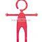 Fashion person shaped silicone phone holer for mobile phone