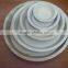 Natural disposable areca plates used for party and functions