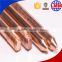 electrical pure threaded copper bonded ground rod