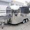Light Stainless Steel Mobile Food Truck and Street Mobile Kitchen