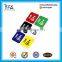 NTAG215 paper roll RFID sticker CMYK printing small NFC tag