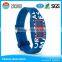 mixture color rfid silicone wristband security access smart rfid bracelet
