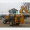 AS500 5TN 4x4 Retroexcavadora Cargadoras China Con Joystick y AC