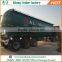 Tri-axle volume optional bulk powder silo semi trailer, V type cement trailer for sale