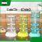Kitchen accessories plastic rotate seasoning pot condiment container spice pots box tin bottle jar