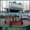 High efficiency cheap movable vibrating sieve with air separator for sale