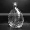 Classic Whisky Bottle 70cl Crystal Clear Decanter Bottle