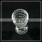 Crystal clear glass wine cup goblet glass stemware wholesale