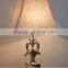 BISINI Antique Bronze Leaf Shape Table Lamp