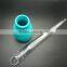 LFGB ,FDA Food Grade Silicone Turkey Meat Baster With Washing Brush for BBQ