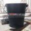 2016 fireplace accessories ash coal bucket powder coated black metal coal bucket