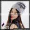 CX-C-121C Chainese Good Quality Wholesale Stock Rabbit Fur Winter Hat