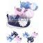 Baby Pre-Walker Flower Appliqued Dress Solid White Mary Jane Infant Shoes colourful